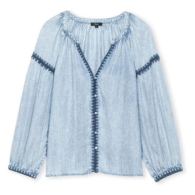 Blusa Toshi | Azul Cielo