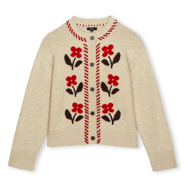 Cardigan Mavie | Ecru