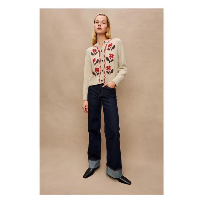 Cardigan Mavie | Ecru