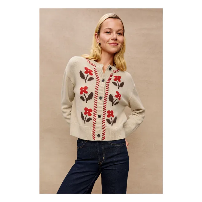 Cardigan Mavie | Ecru