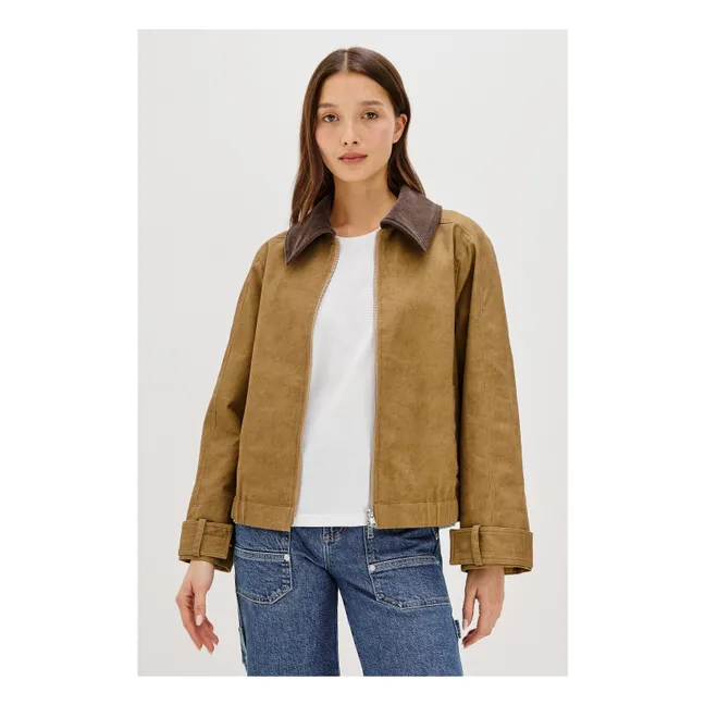 Veste York | Beige foncé