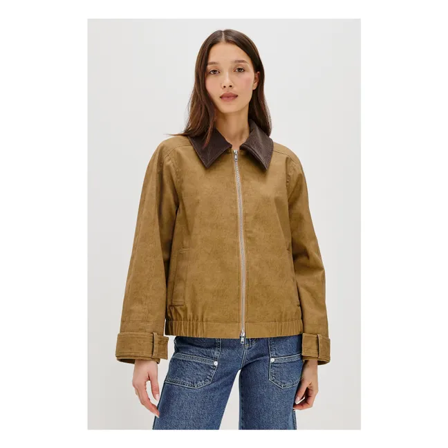 Veste York | Beige foncé