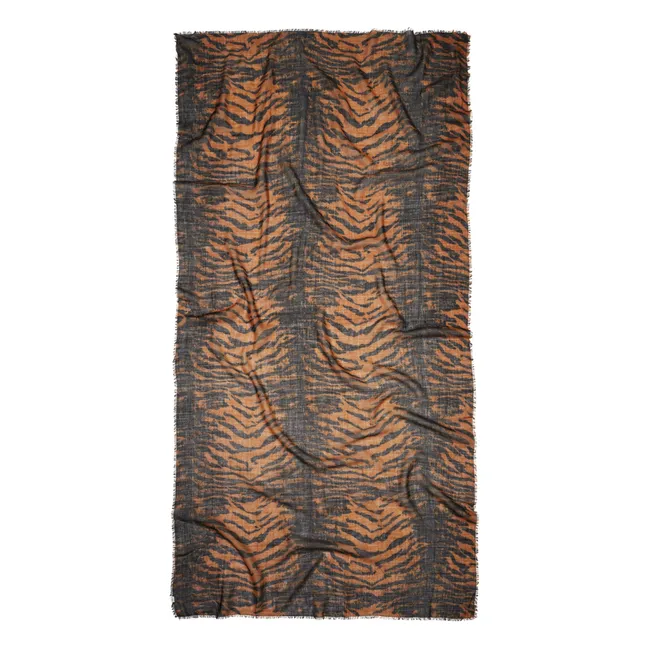 Echarpe Tigarea Laine | Marron