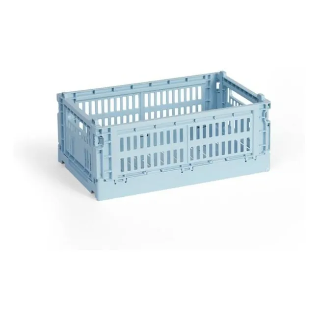 Cagette pliable Crate | Bleu Clair