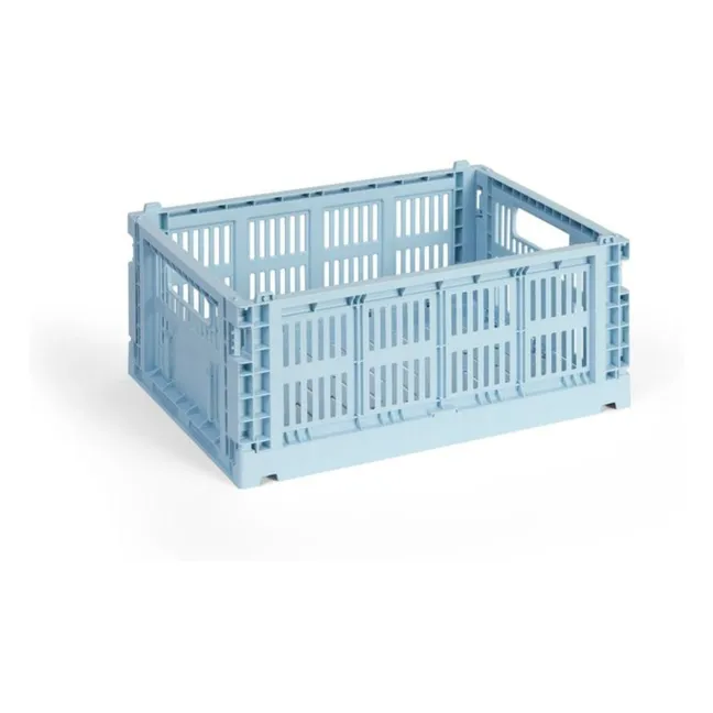 Cagette pliable Crate | Bleu Clair