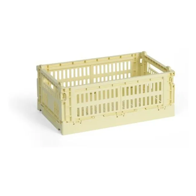 Caja plegable Caja | Amarillo palo