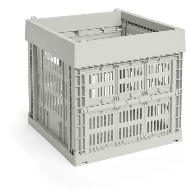 Cagette pliable cube Crate | Gris