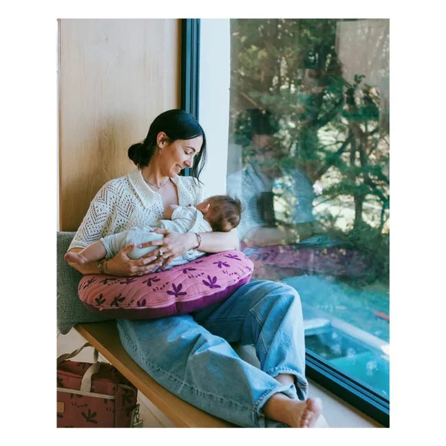 Inflatable nursing cushion - Mumade x Jojo Factory | Framboise