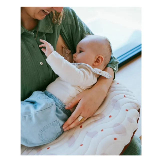 Inflatable nursing cushion | Ecru