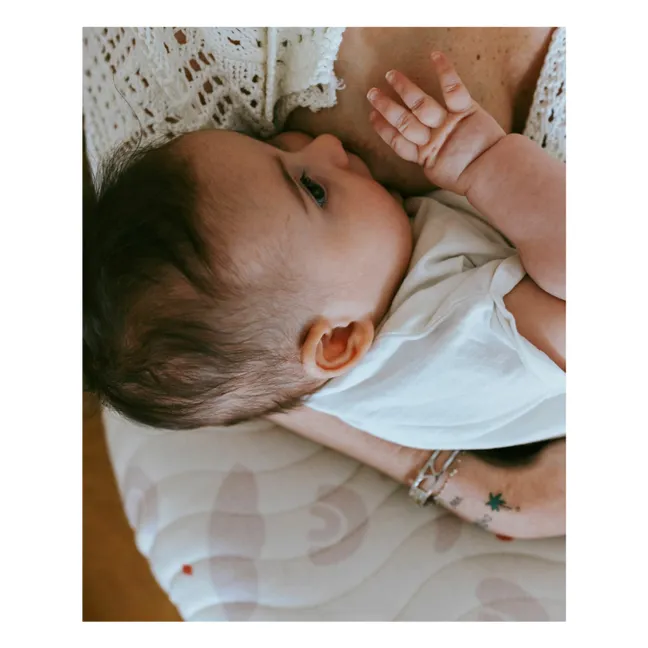 Inflatable nursing cushion | Ecru
