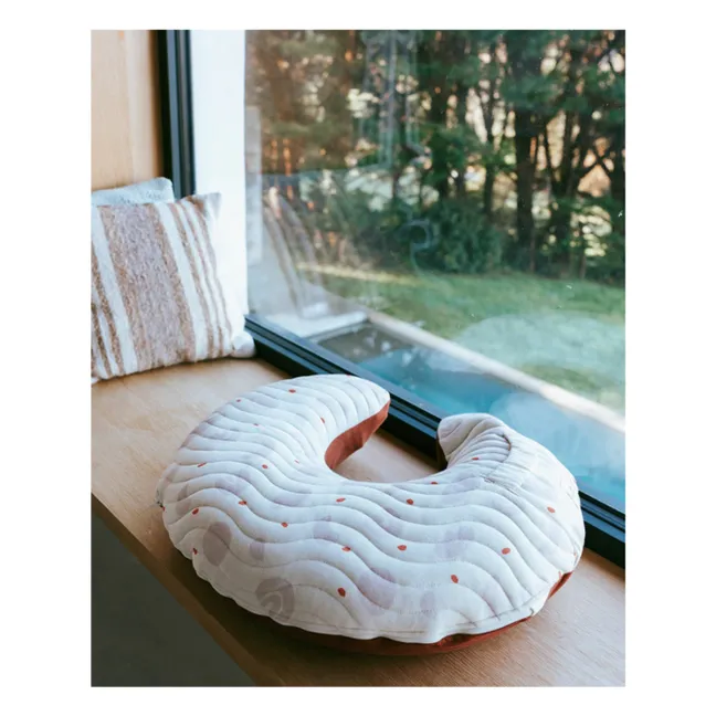 Coussin d'allaitement gonflable | Ecru