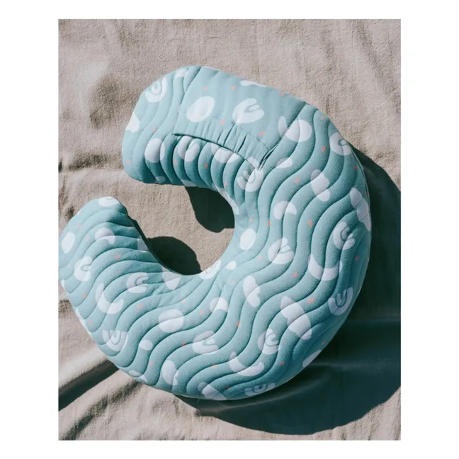 Coussin d'allaitement gonflable | Vert Menthe