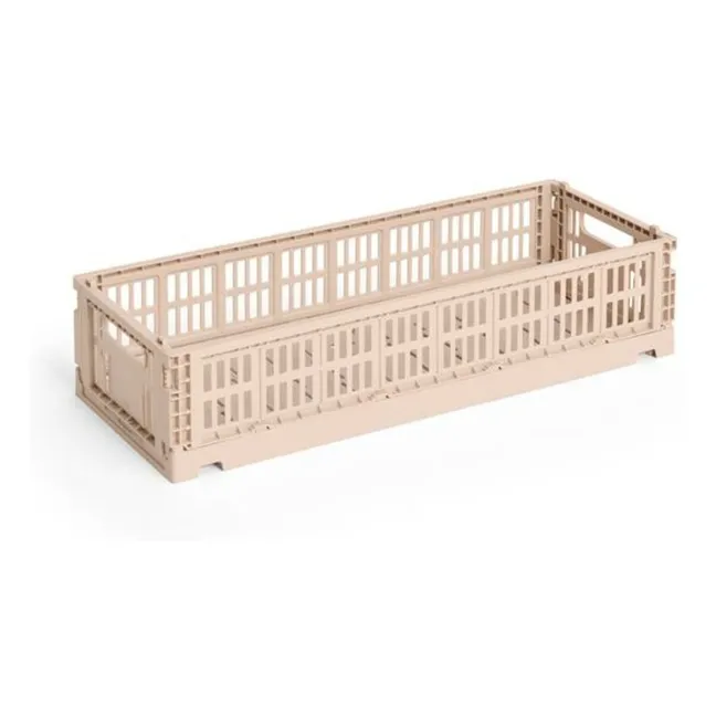 Elongated folding crate Crate | Powder