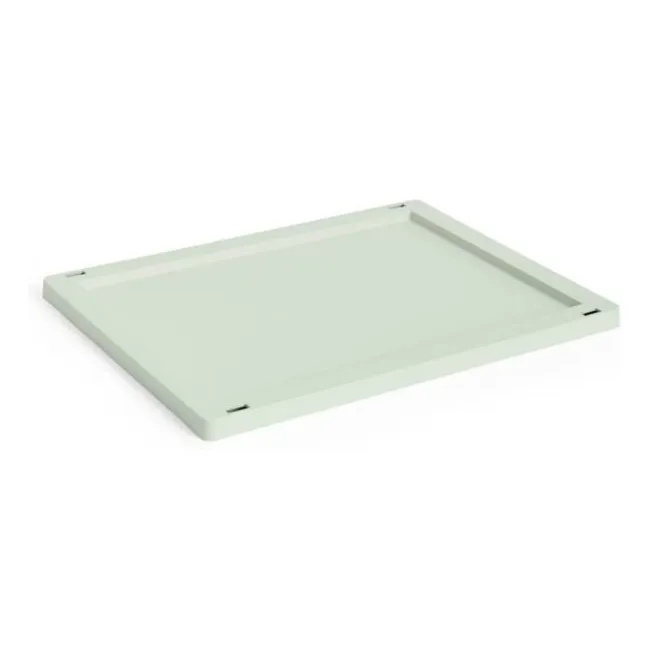 Coperchio rettangolare per cassa pieghevole Crate | Verde menta