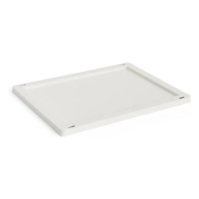 Coperchio rettangolare per cassa pieghevole Crate | Bianco