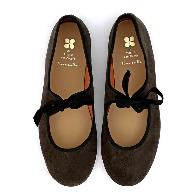 Ballerinas Bilbao Daim - Women's collection | Grey