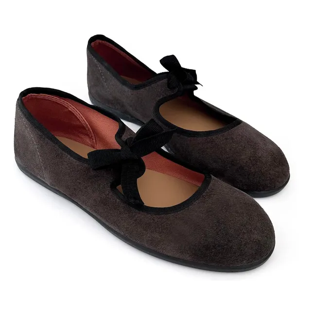 Ballerinas Bilbao Daim - Women's collection | Grey