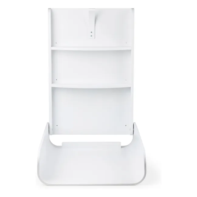Wall-mounted changing table | White