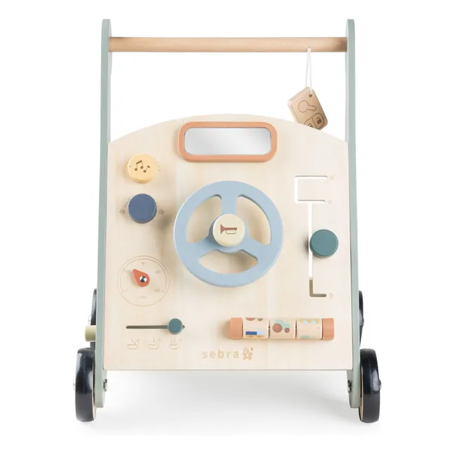 Chariot de marche voiture | Bleu