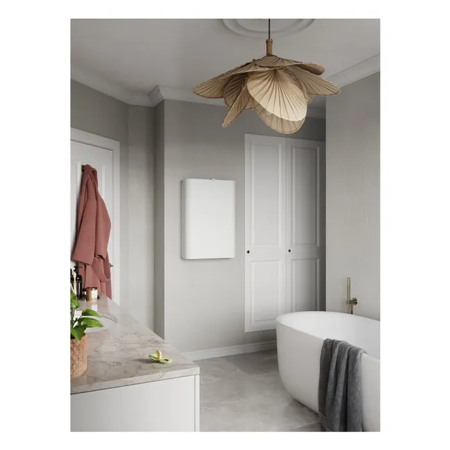 Wall-mounted changing table | White