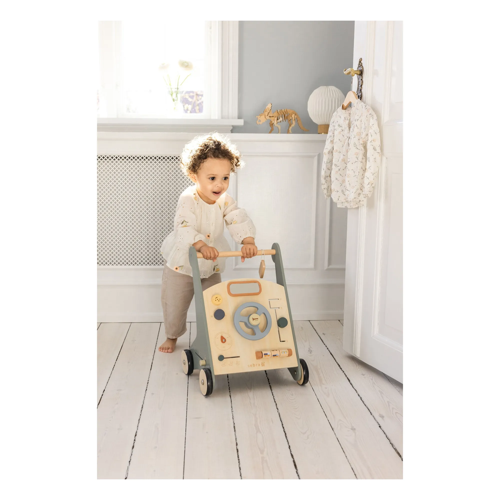 Chariot de marche voiture | Bleu- Image produit n°12