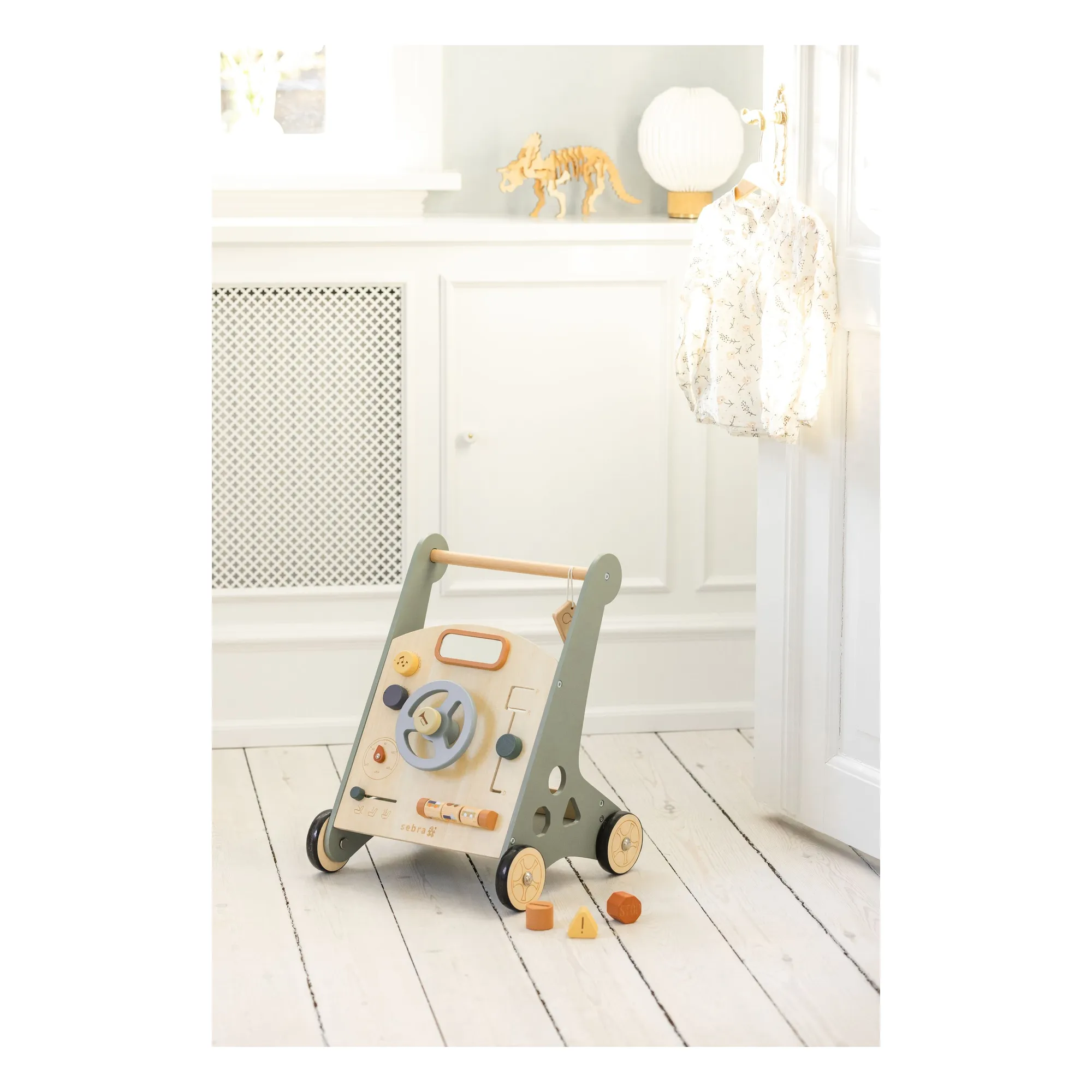 Chariot de marche voiture | Bleu- Image produit n°2