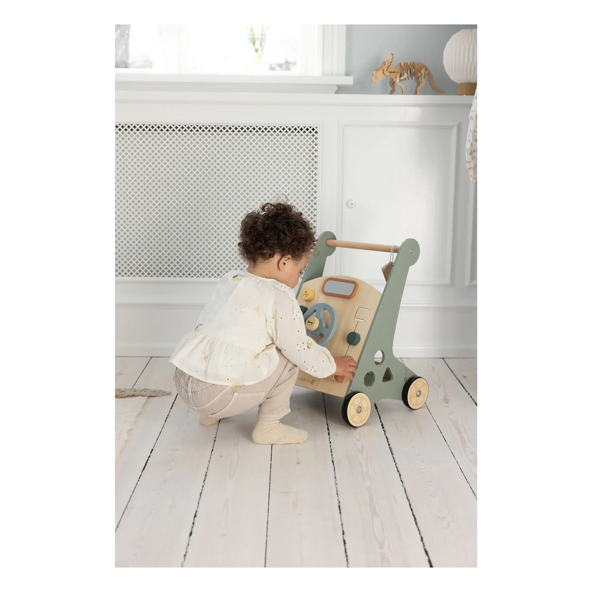 Chariot de marche voiture | Bleu- Image produit n°5