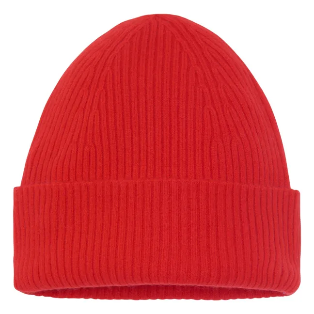 Bonnet Lilou Cachemire | Rouge