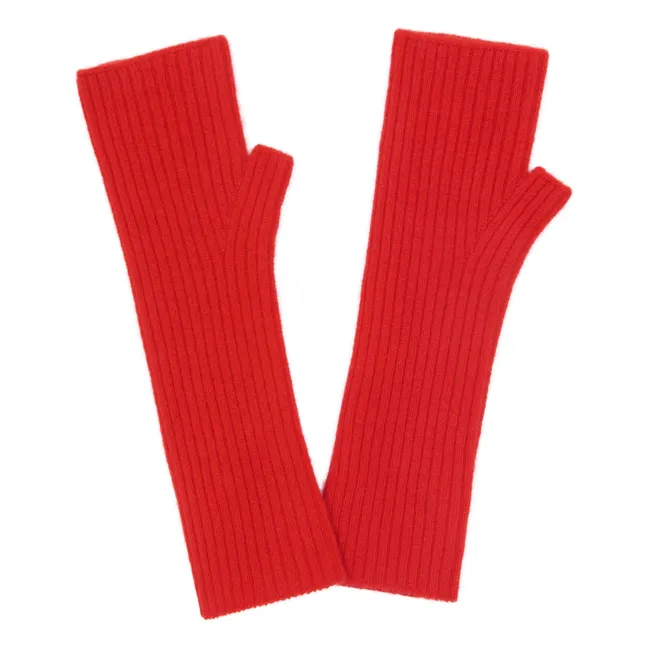 Guanti in cashmere Knokke | Rosso