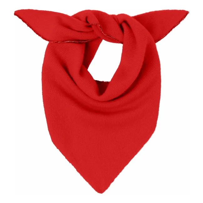 Bandana Laine - Collection Femme | Rouge