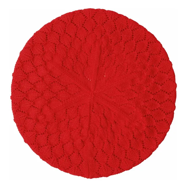 Boina de lana merina | Rojo