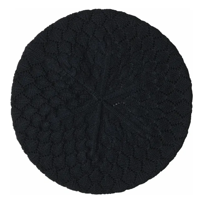 Boina de lana merina | Azul Marino