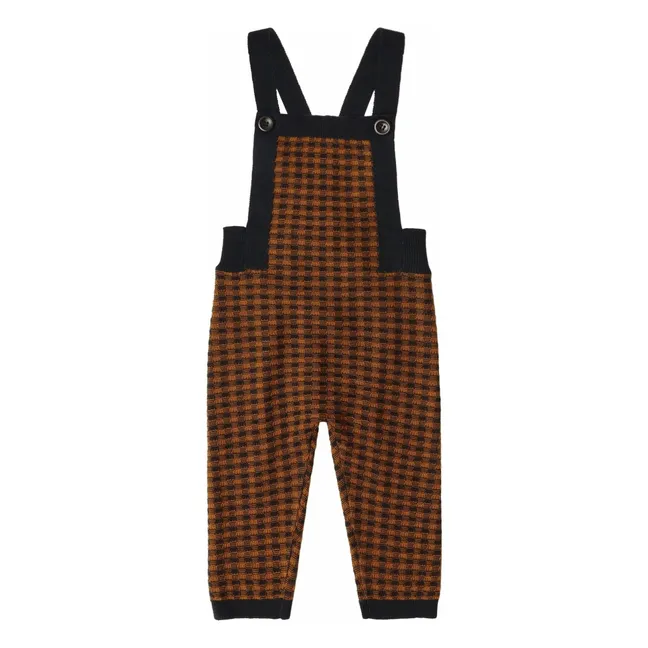 Peto en espiga de lana merina | Azul Marino