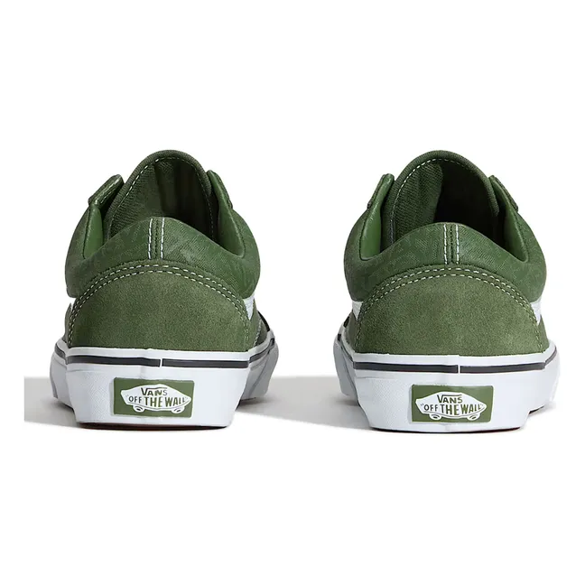 Old Skool Logo Schnürsneaker | Grün