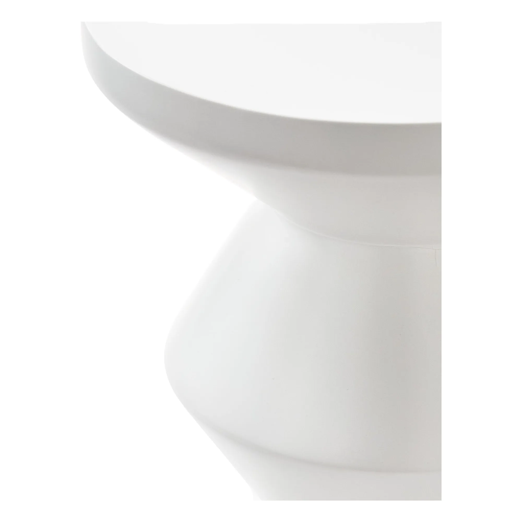 Tabouret Zig Zag Outdoor | Blanc- Image produit n°2