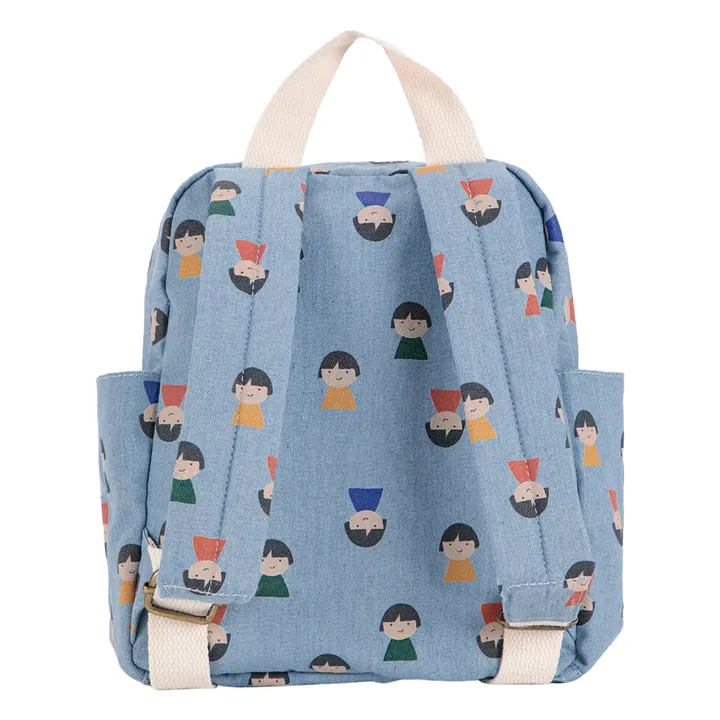 Mochila Personajes Algodón Ecológico | Vaquero- Imagen del producto n°2