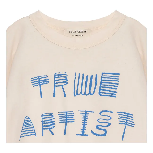 T-Shirt Nr. 1 Bio-Baumwolle | Elfenbeinfarben