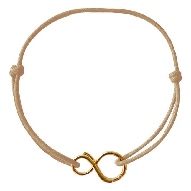 Bracelet Cordon Mini-Infini | Camel