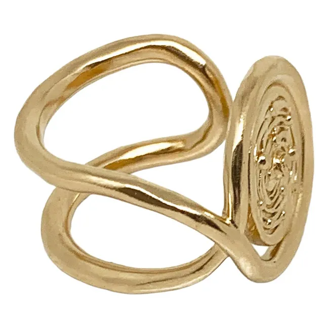 アクセサリー Bonanza Paris / Vittoria Ring (size:48) Bonanza Paris - Vittoria Ring - Gold | Smallable