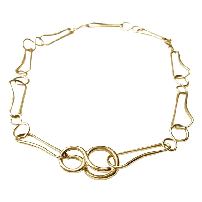 Collier Les Liens | Doré