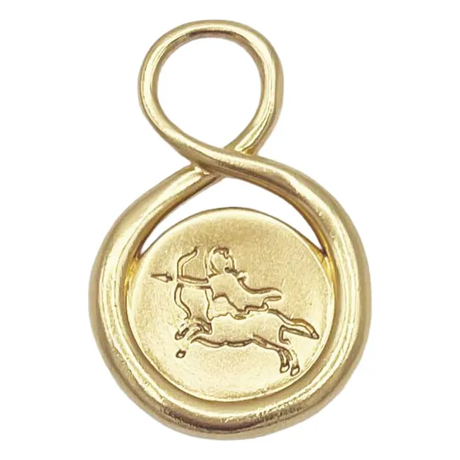 Médaille Astre Sagitaire | Doré