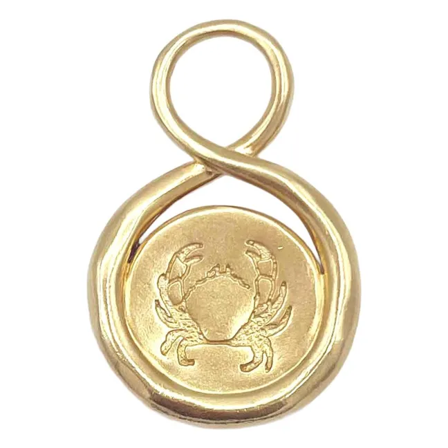 Médaille Astre Cancer | Doré
