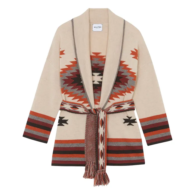 Veste Miko Québec Cachemire | Beige