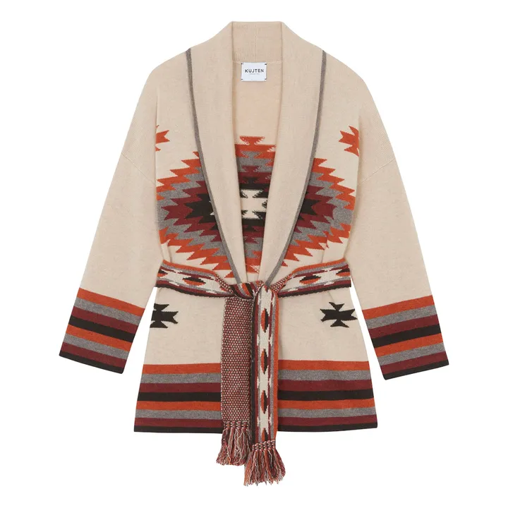 Veste Miko Québec Cachemire | Beige- Image produit n°0