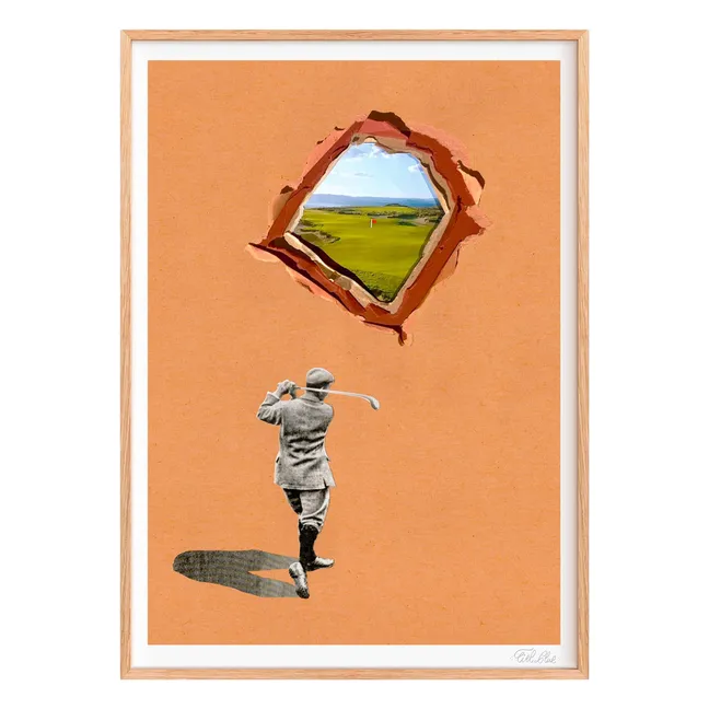 Break the Par poster | Multicoloured