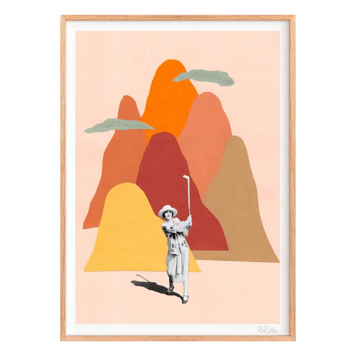 Cartel de Beyond The Hill | Naranja- Imagen del producto n°0