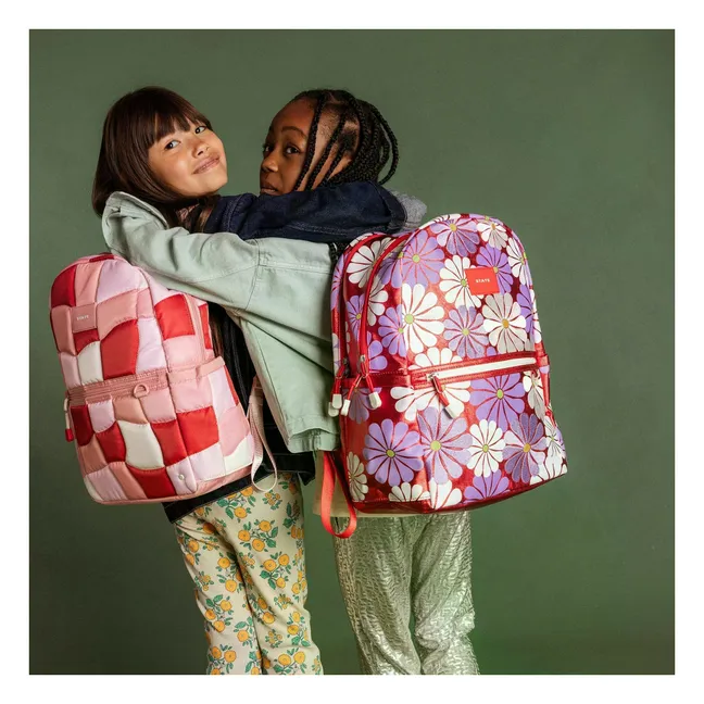 Sac à Dos Kane Deux Poches Ruby Floral | Corail