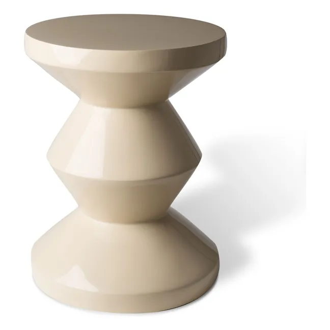 Tabouret Zig Zag | Beige