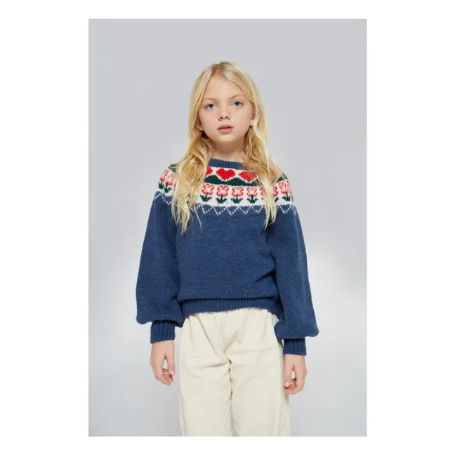 Greta-Pullover | Dunkelblau