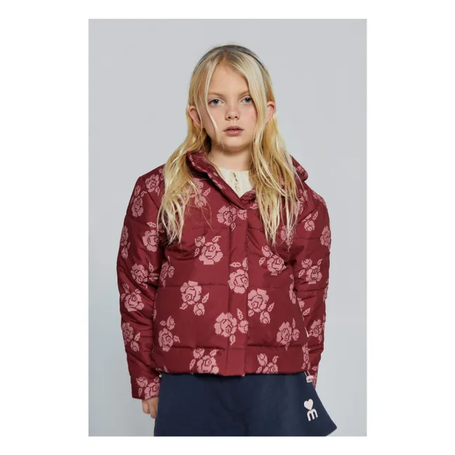 Gaia Fleurie Daunenjacke | Rot